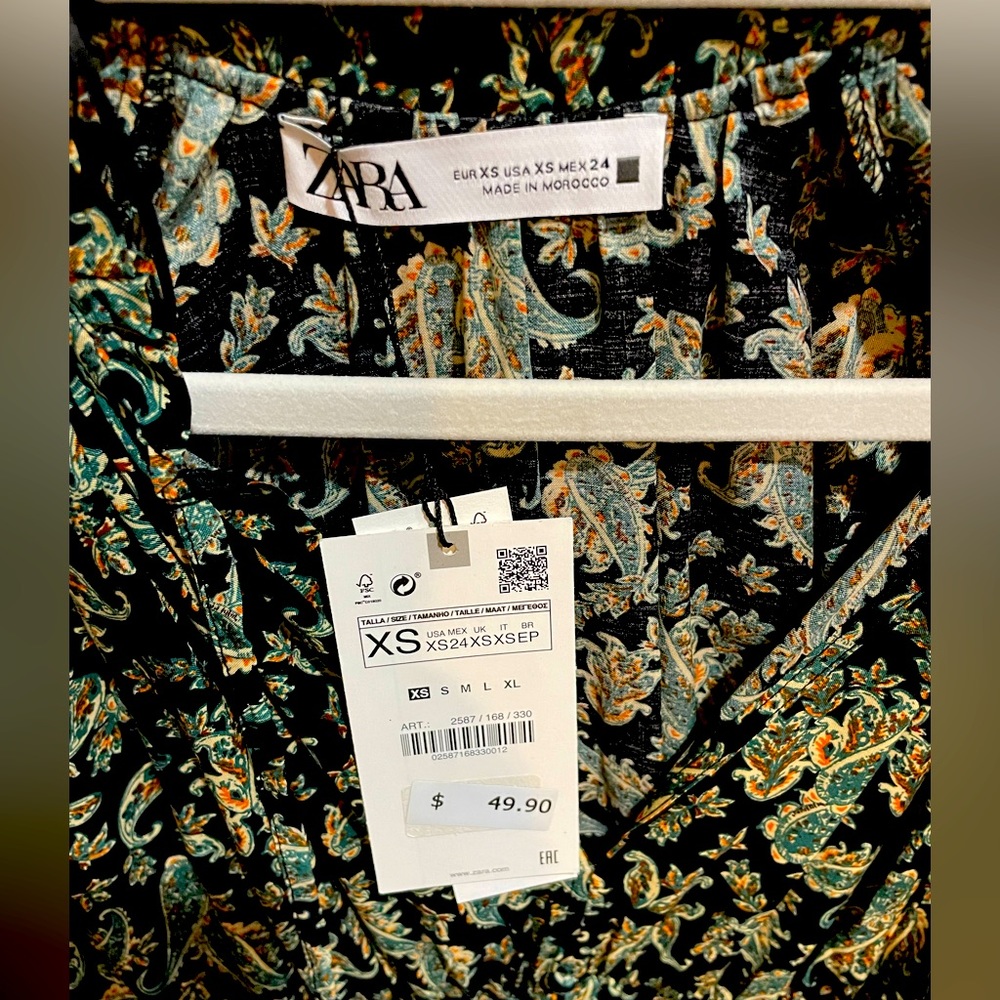 Zara- short floral dress